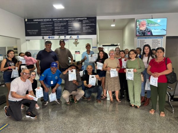 Nova Cantú: mais 50 pacientes recebem óculos gratuitos através da Secretaria Municipal de Saúde